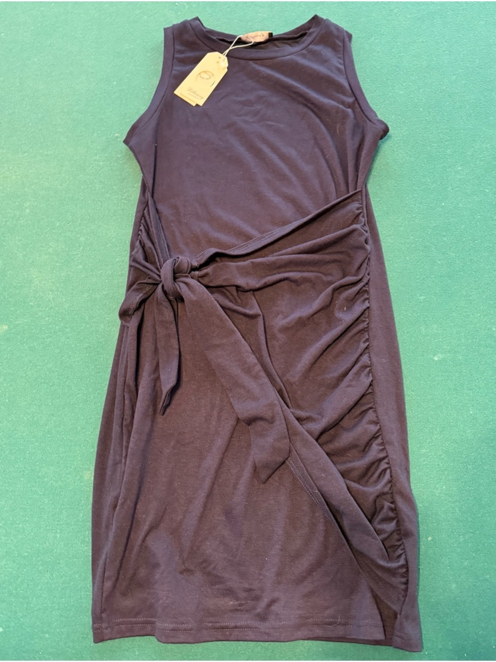 Sleeveless Navy Shift Dress - Classic Everyday Style